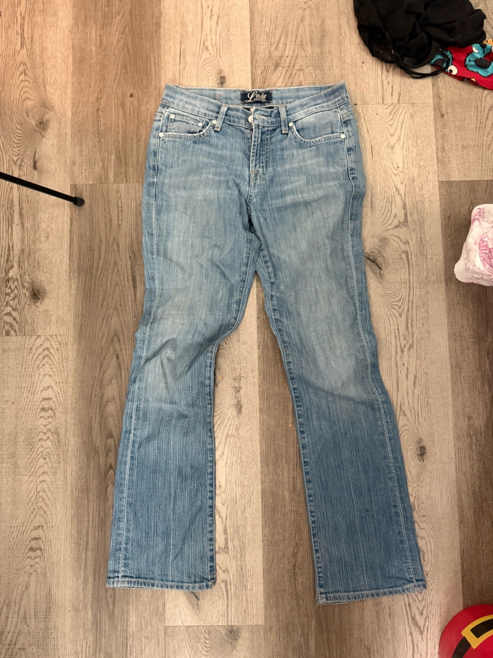 Lucky brand low rise bootcut jeans